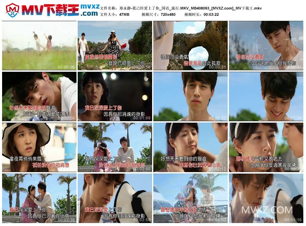 郑永静-我已经爱上了你_国语_流行.MKV_MB408093